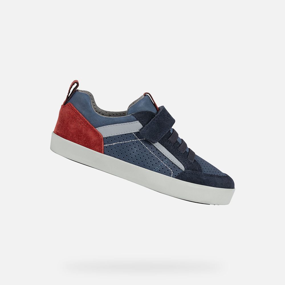 Geox Sneakers Navy Kilwi - Geox Boys Shoes - NQTZIW052